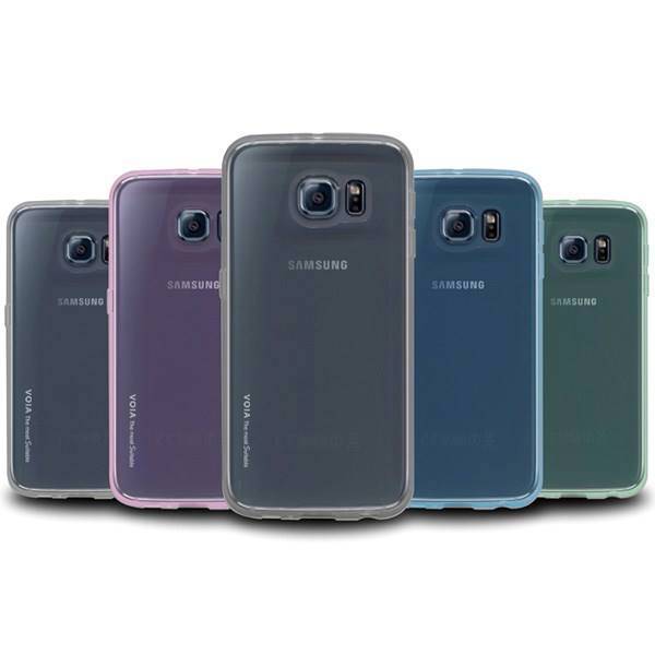 Samsung Galaxy S6 Edge Voia Cleanup Transparent Jelly Cover، کاور سیلیکونی وویا مدل کلین آپ ترنسپارنت مناسب برای گوشی سامسونگ گلکسی S6 اج
