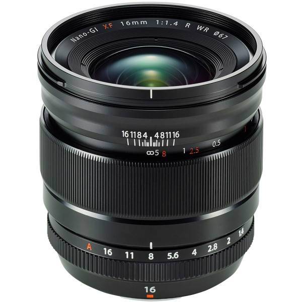 Fujifilm XF 16mm F1.4 R WR Lens، لنز فوجی فیلم مدل XF 16mm F1.4 R WR
