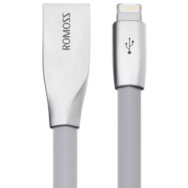 Romoss Rolink Hybrid USB To microUSB/Lightning Cable 1m، کابل تبدیل USB به microUSB/لایتنینگ روموس مدل Rolink Hybrid طول 1 متر