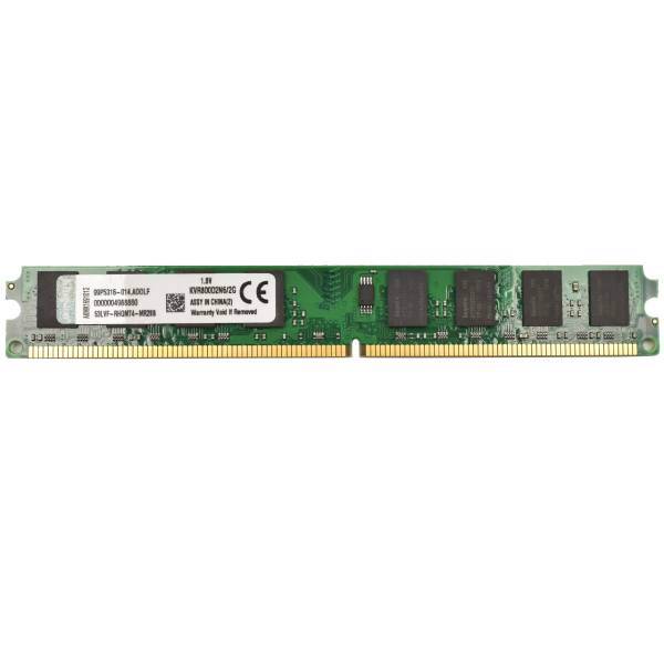 Kingston DDR2 800MHz Single Channel Desktop RAM 2GB، رم دسکتاپ DDR2 تک کاناله 800 مگاهرتز کینگستون ظرفیت 2 گیگابایت
