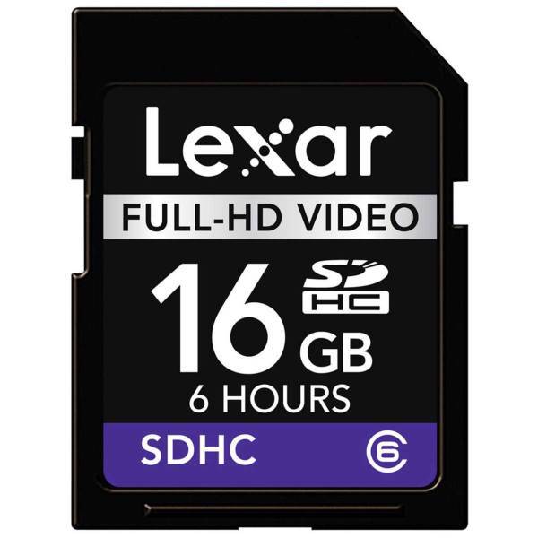 Lexar SDHC Card 16GB Class 6، کارت حافظه اس دی اچ سی لکسار 16 گیگابایت کلاس 6