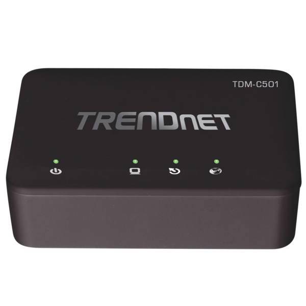 TRENDnet TDM-C501 ADSL2 Plus Modem Router، مودم-روتر ADSL2 Plus ترندنت مدل TDM-C501