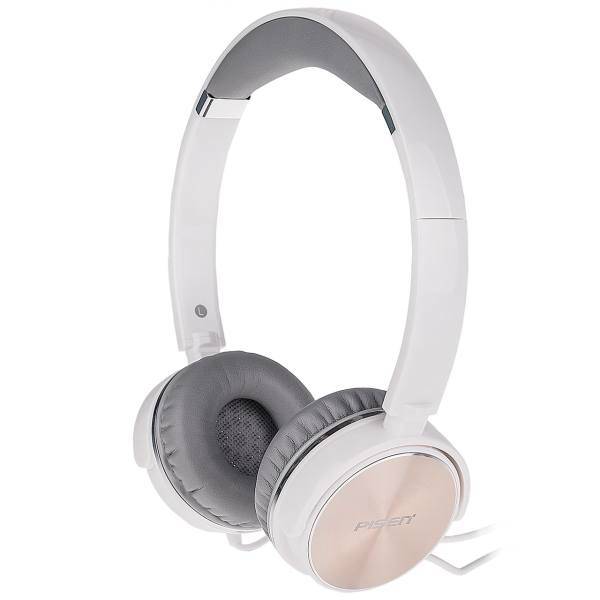 Pisen HD300 white edition Headphones، هدفون پایزن سری سفید مدل HD300
