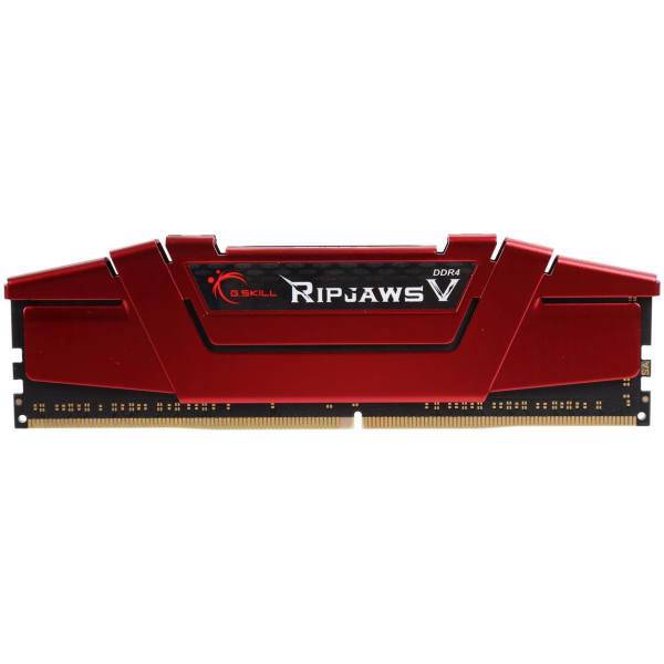 G.SKILL RIPJAWS V DDR4 3000MHz CL15 Single Channel Desktop RAM - 16GB، رم دسکتاپ DDR4 تک کاناله 3000 مگاهرتز CL15 جی اسکیل مدل RIPJAWS V ظرفیت 16 گیگابایت