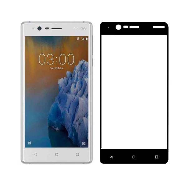 Remo Full Cover Screen Protector For Nokia 3، محافظ صفحه نمایش ریمو مدل Full Cover مناسب برای گوشی موبایل نوکیا 3