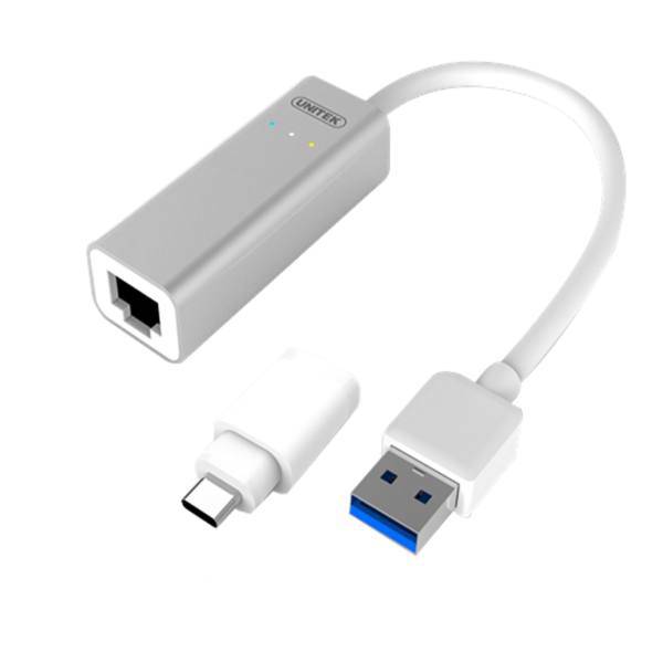 Unitek Y-3464A USB 3.0 To Gigabit Ethernet Adapter، مبدل USB 3.0 به Gigabit Ethernet یونیتک مدل Y-3464A