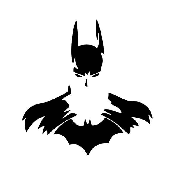 بر چسب تزئینی موبایل طرح Batman بسته 2 عددی