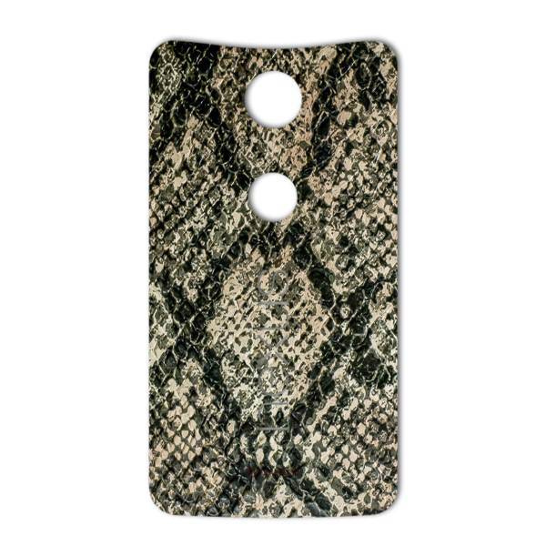 MAHOOT Jungle-python Texture Sticker for Google Nexus 6، برچسب تزئینی ماهوت مدلJungle-python Texture مناسب برای گوشی Google Nexus 6