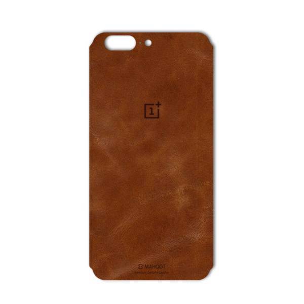 MAHOOT Buffalo Leather Special Sticker for OnePlus 5، برچسب تزئینی ماهوت مدل Buffalo Leather مناسب برای گوشی OnePlus 5