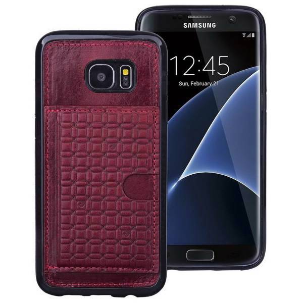 Pierre Cardin PCL-P18 Leather Cover For Samsung Galaxy S7 Edge، کاور چرمی پیرکاردین مدل PCL-P18 مناسب برای گوشی سامسونگ گلکسی S7 Edge