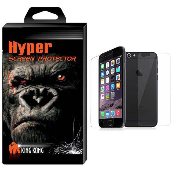 Hyper Protector King Kong Tempered Glass Back Screen Protector For Apple Iphone 6Plus/6S Plus، محافظ پشت گوشی شیشه ای کینگ کونگ مدل Hyper Protector مناسب برای گوشی اپل آیفون 6Plus/6S Plus