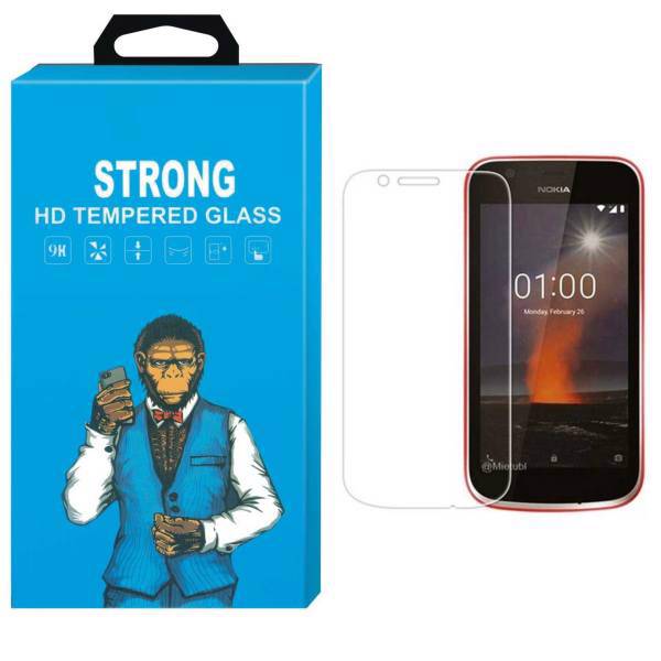 Strong Tempered Glass Screen Protector For Nokia 1، محافظ صفحه نمایش شیشه ای تمپرد مدل Strong مناسب برای گوشی Nokia 1