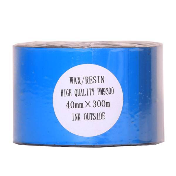 NP Wax Resin 40mm x 300m Label Printer Ribbon، ریبون پرینتر لیبل زن NP مدل Wax Resin 40mm x 300m