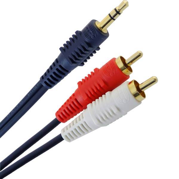 Daiyo OFC TA769 Stereo Mini Plug To RCA Plugs Cable 3.5m، کابل RCA به جک 3.5 میلی متری دایو مدل OFC کد TA769 به طول 3.5 متر