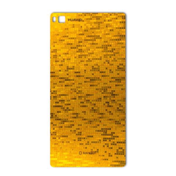 MAHOOT Gold-pixel Special Sticker for Huawei P8، برچسب تزئینی ماهوت مدل Gold-pixel Special مناسب برای گوشی Huawei P8