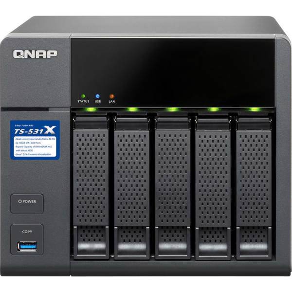 Qnap TS-531X-2G NAS، ذخیره ساز تحت شبکه کیونپ مدل TS-531X-2G