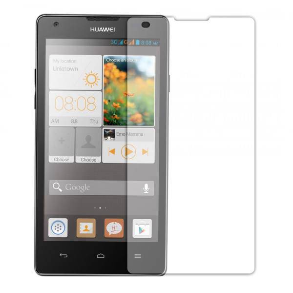 Tempered Glass Screen Protector For Huawei Ascend G740، محافظ صفحه نمایش شیشه ای تمپرد مناسب برای گوشی موبایل هوآوی Ascend G740