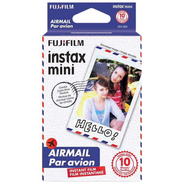 Fujifilm Instax Mini Airmail Film، فیلم مخصوص دوربین فوجی فیلم مدل Instax Mini Airmail