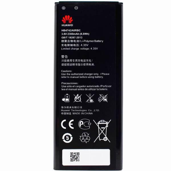 Huawei HB4742A0RBC 2300mAh Mobile Phone Battery For Huawei Honor 3C/G7730، باتری موبایل هوآوی مدل HB4742A0RBC با ظرفیت 2300mAh مناسب برای گوشی موبایل هوآوی Honor 3C/G7730