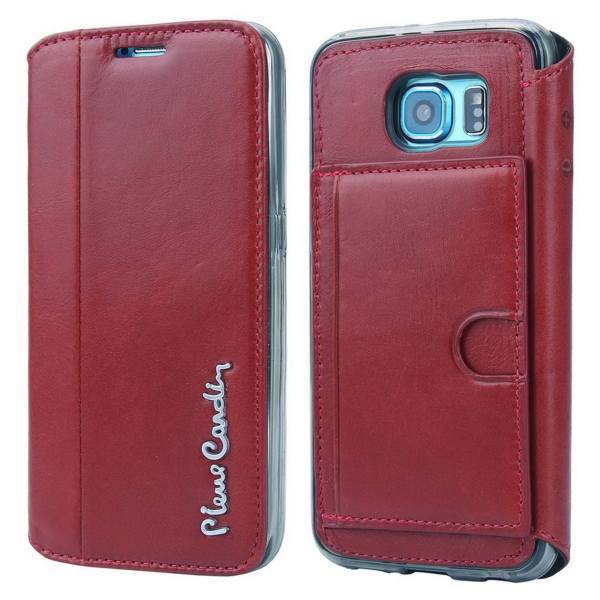 Pierre Cardin PCL-P14 Leather Cover For Samsung Galaxy S6، کاور چرمی پیرکاردین مدل PCL-P14 مناسب برای گوشی سامسونگ گلکسی S6