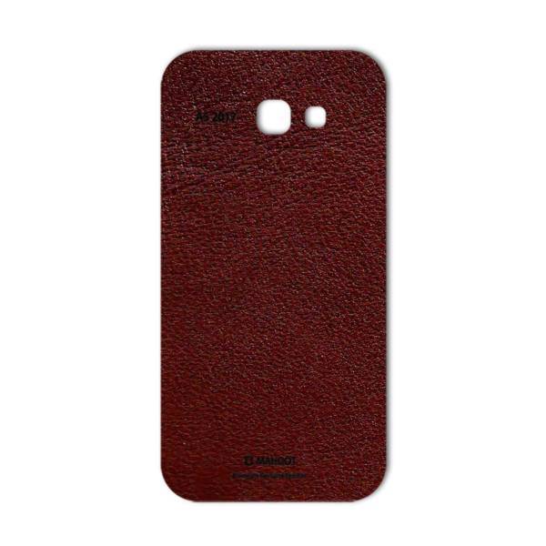 MAHOOT Natural Leather Sticker for Samsung A5 2017، برچسب تزئینی ماهوت مدلNatural Leather مناسب برای گوشی Samsung A5 2017