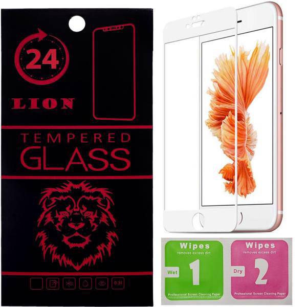 LION 5D Full Glue Glass Screen Protector For Apple iPhone 6 Plus/6s Plus، محافظ صفحه نمایش تمام چسب شیشه ای لاین مدل 5D مناسب برای گوشی اپل آیفون 6 پلاس/ 6s پلاس