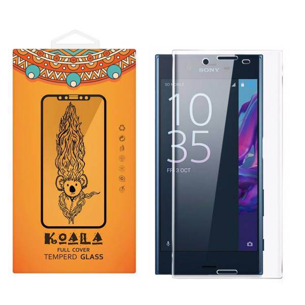 KOALA Full Cover Glass Screen Protector For Sony Xperia X، محافظ صفحه نمایش شیشه ای کوالا مدل Full Cover مناسب برای گوشی موبایل سونی Xperia X