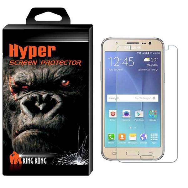 Hyper Protector King Kong Glass Screen Protector For Samsung Galaxy J5، محافظ صفحه نمایش شیشه ای کینگ کونگ مدل Hyper Protector مناسب برای گوشی سامسونگ گلکسی J5