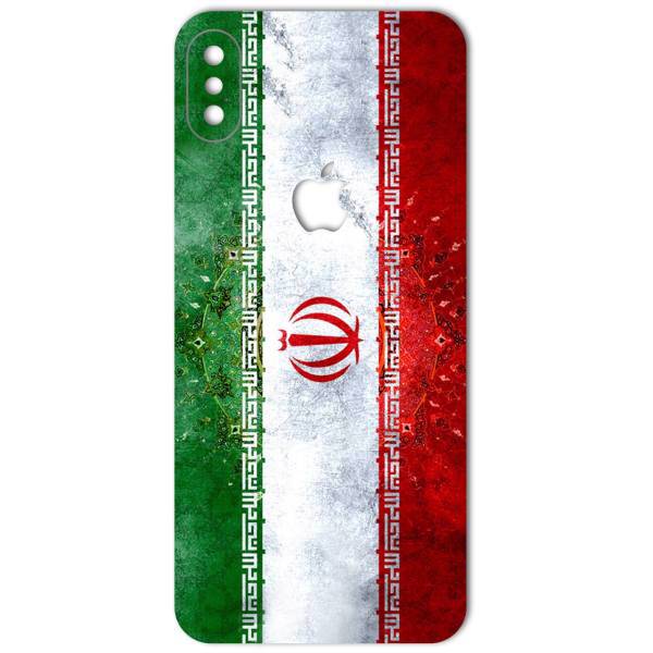 MAHOOT IRAN-flag Design Sticker for iPhone X، برچسب تزئینی ماهوت مدل IRAN-flag Design مناسب برای گوشی iPhone X