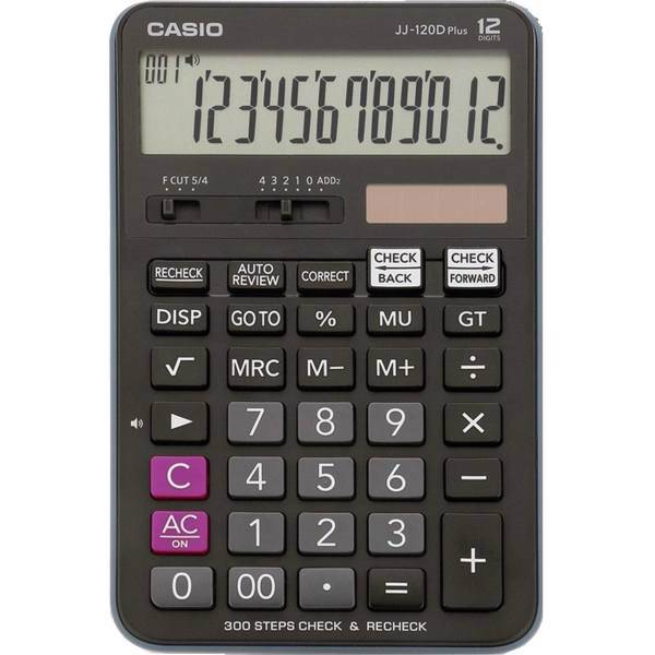 CASIO JJ-120D Plus Calculator، ماشین حساب کاسیو مدل JJ-120D Plus
