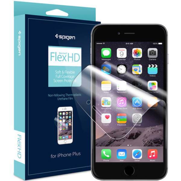 Spigen Steinheil Flex HD Screen Protector For Apple iPhone 6 Plus/6s Plus، محافظ صفحه نمایش اسپیگن مدل Steinheil Flex HD مناسب برای گوشی موبایل آیفون 6 پلاس/6s پلاس