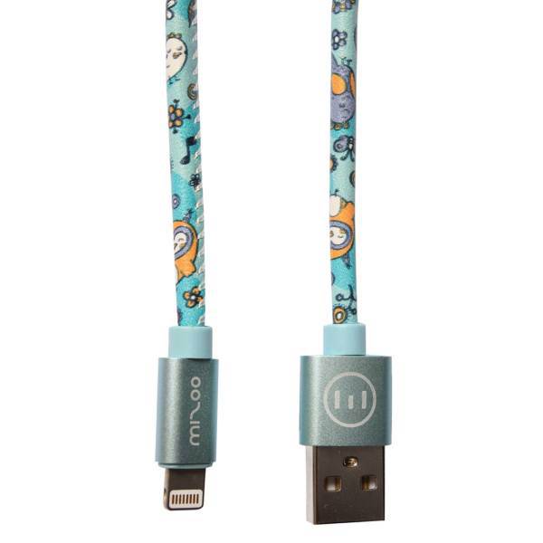 Mizoo USB to Lightning Cable 1m، کابل تبدیل USB به لایتنینگ مدل Mizoo به طول 1 متر