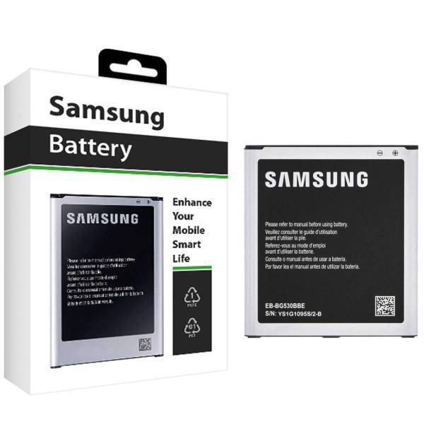 Samsung EB-BG530BBU 2600mAh Mobile Phone Battery For Samsung Galaxy Grand Prime، باتری موبایل سامسونگ مدل EB-BG530BBU با ظرفیت 2600mAh مناسب برای گوشی موبایل سامسونگ Galaxy Grand Prime