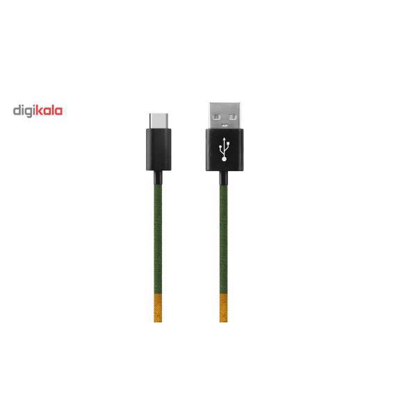 Vod Ex C-21 USB To USB-C Cable 1m، کابل تبدیل USB به USB-C ود اکس مدل C-21 به طول 1 متر