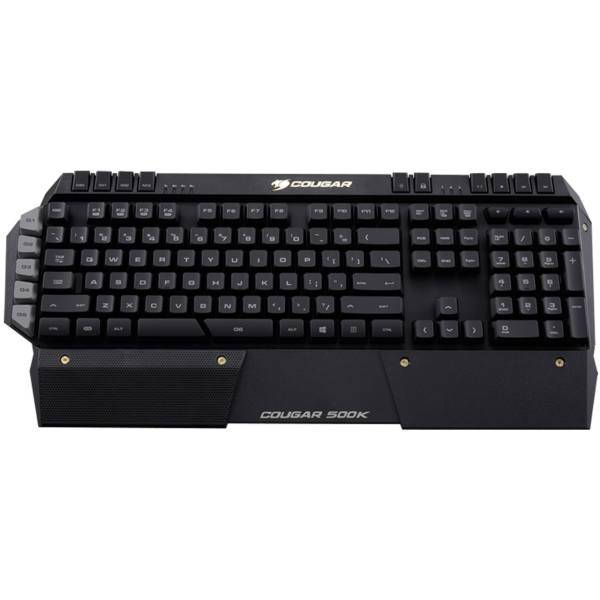 Cougar 500K Gaming Keyboard With Persian Letters، کیبورد مخصوص بازی کوگر مدل 500K با حروف فارسی