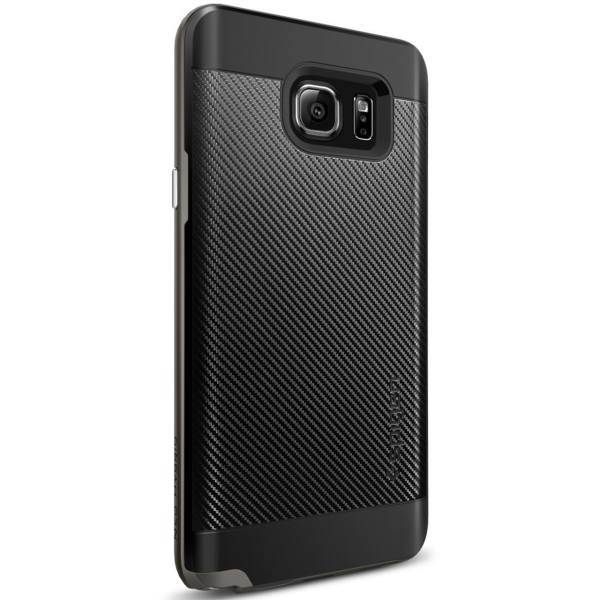 Spigen Neo Hybrid Carbon Cover For Samsung Galaxy Note 5، کاور اسپیگن مدل Neo Hybrid Carbon مناسب برای گوشی موبایل سامسونگ گلکسی نوت 5