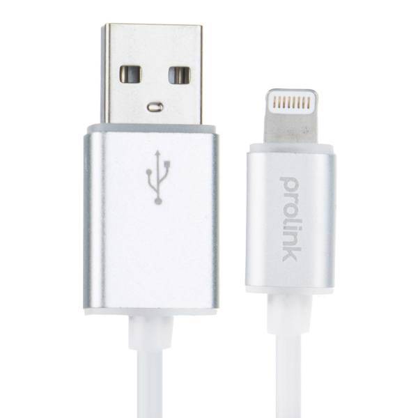 Prolink MP320 USB To Lightning Cable 1m، کابل تبدیل USB به لایتنینگ پرولینک مدل MP320 طول 1 متر