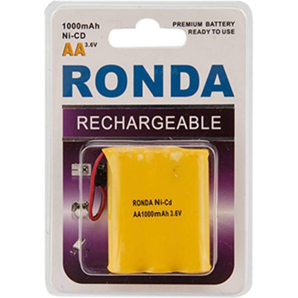 Ronda 1000mAh Ni-CD Rechargeable Telephone Battery، باتری تلفن قابل شارژ Ni-CD روندا با ظرفیت 1000 میلی آمپر ساعت