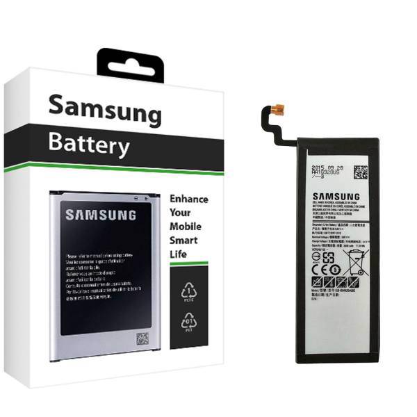 Samsung EB-BN920ABE 3000mAh Mobile Phone Battery For Samsung Galaxy Note 5، باتری موبایل سامسونگ مدل EB-BN920ABE با ظرفیت 3000mAh مناسب برای گوشی موبایل سامسونگ Galaxy Note 5