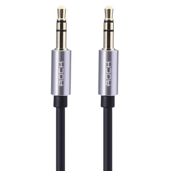Rock RAU0509 3.5mm AUX Audio Cable 2m، کابل انتقال صدا 3.5 میلی‌متری راک مدل RAU0509 طول 2 متر