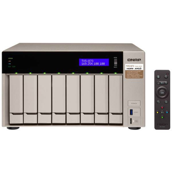 Qnap TVS-873-8G NAS، ذخیره ساز تحت شبکه کیونپ مدل TVS-873-8G