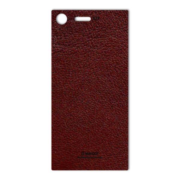 MAHOOT Natural Leather Sticker for Sony Xperia XZ Premium، برچسب تزئینی ماهوت مدلNatural Leather مناسب برای گوشی Sony Xperia XZ Premium