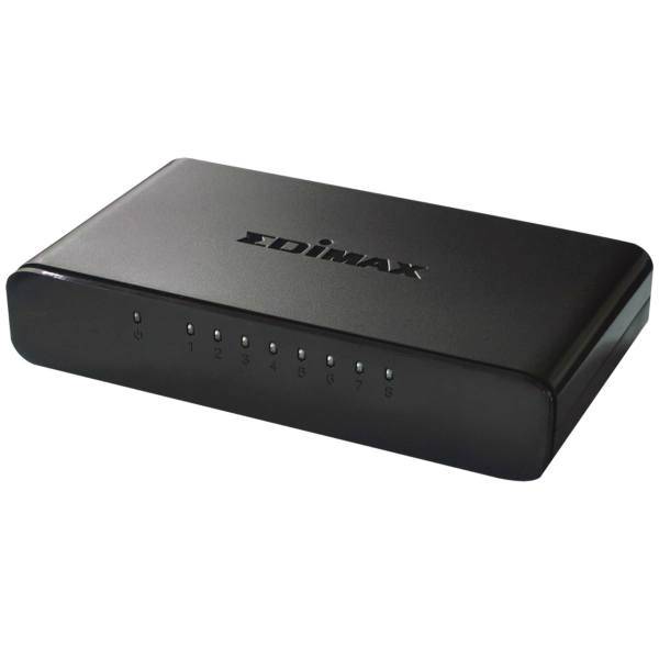 Edimax ES-3308P 8-Port Fast Ethernet Desktop Switch، سوییچ دسکتاپ و 8 پورت ادیمکس مدل ES-3308P
