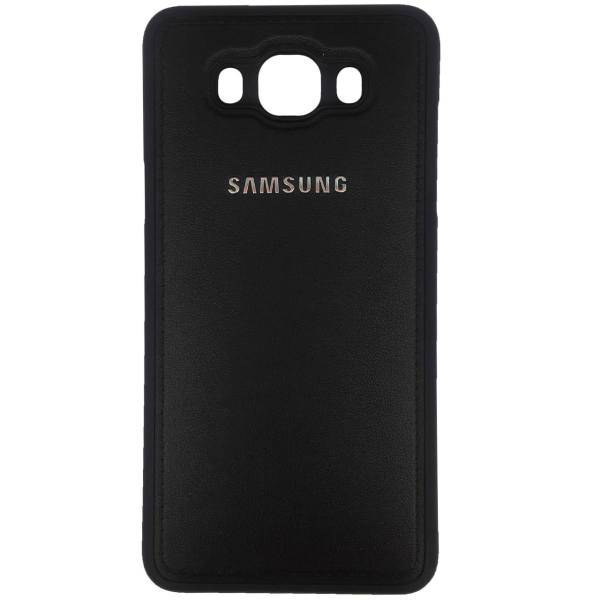 TPU Leather Design Cover For Samsung Galaxy J7 2016/J710، کاور ژله ای طرح چرم مدل مناسب برای گوشی موبایل سامسونگ Galaxy J7 2016/J710