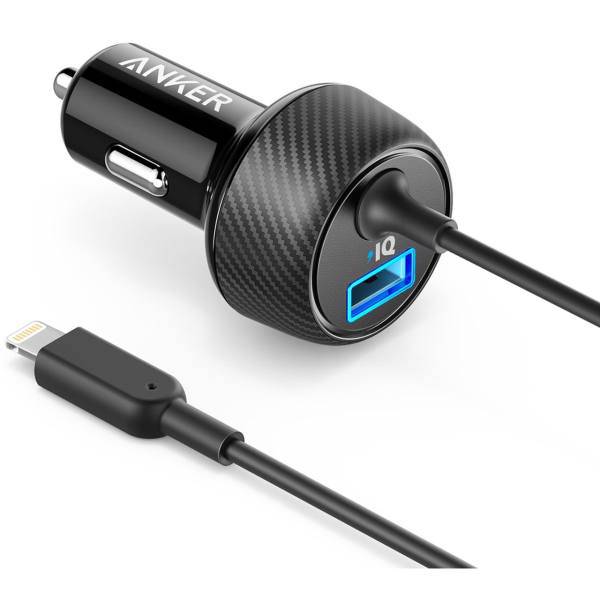 Anker A2214H11 Car Charger، شارژر فندکی انکر مدل A2214H11