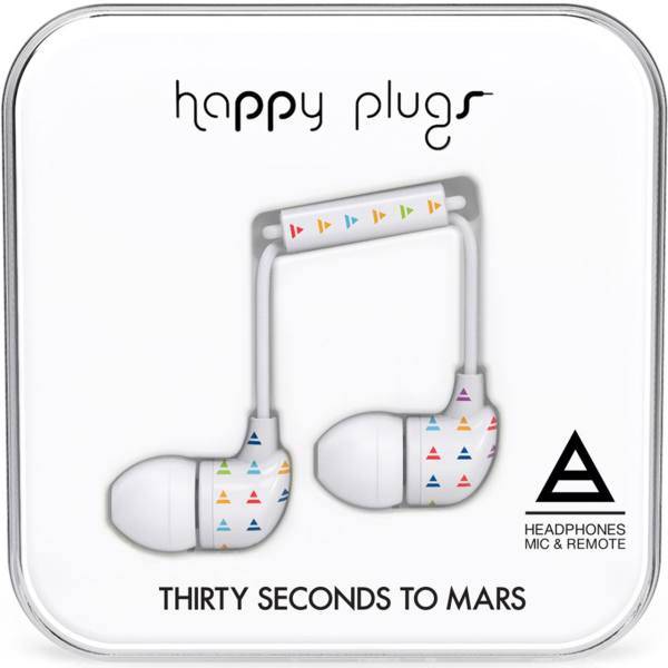 Happy Plugs Thirty Seconds To Mars In-Ear Headphone، هدفون توگوشی هپی پلاگز مدل Thirty Seconds To Mars