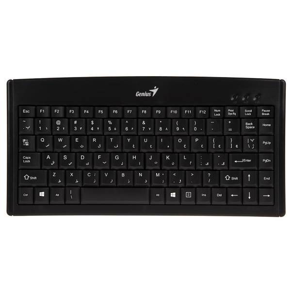 Genius LuxeMate 100 Keyboard with Persian Letters، کیبورد جنیوس مدل LuxeMate 100 با حروف فارسی
