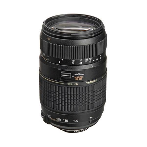 Tamron AF 70-300mm F/4-5.6 Di LD Macro 1:2 For Nikon Cameras Lens، لنز تامرون مدل AF 70-300mm F/4-5.6 Di LD Macro 1:2 مناسب برای دوربین‌های نیکون