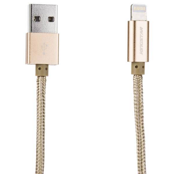 Kingstar KS08i USB To Lightning Cable 1m، کابل تبدیل USB به لایتنینگ کینگ استار مدل KS08i طول 1 متر