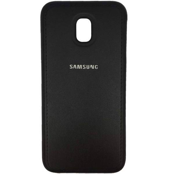 TPU Leather Design Cover For Samsung Galaxy J330/J3 2017، کاور ژله ای طرح چرم مناسب برای گوشی موبایل سامسونگ Galaxy J330/J3 2017